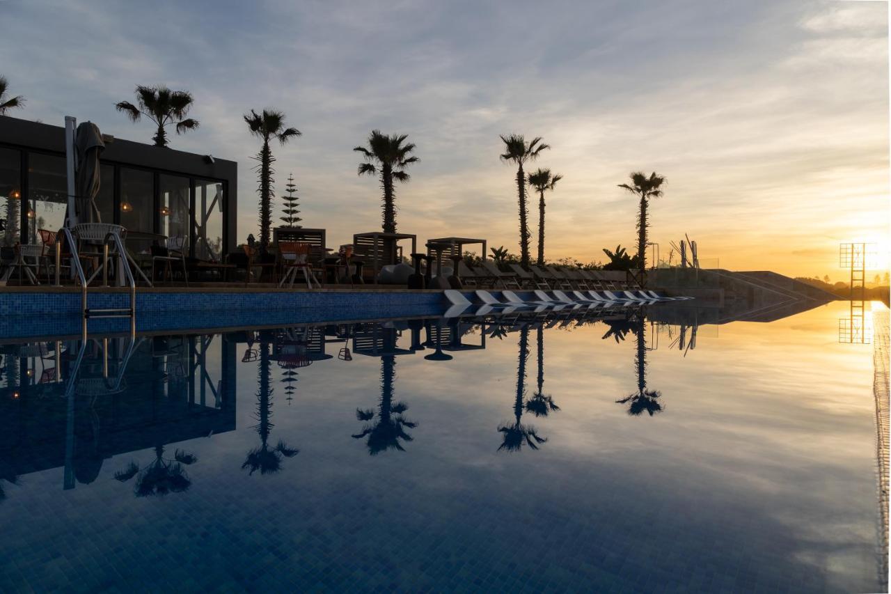 Pullman Mazagan Royal Golf & Spa El Jadida Buitenkant foto Sunset at the pool