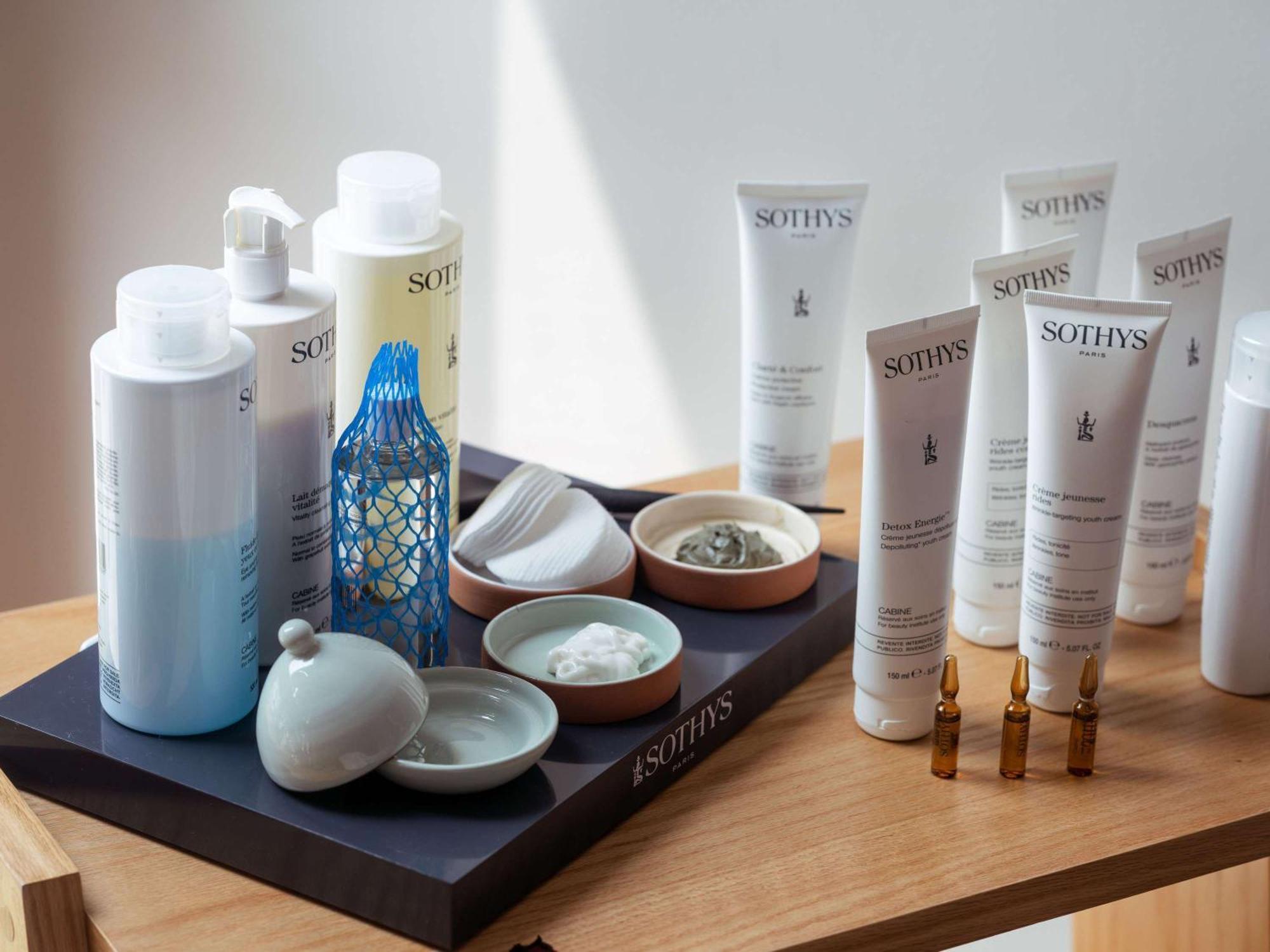 Pullman Mazagan Royal Golf & Spa El Jadida Buitenkant foto Products from the Swiss spa brand, Sothys